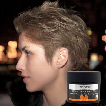 xmore hair cream gel ergebnis frau