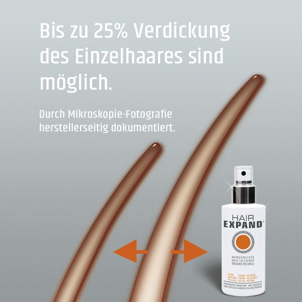 hairexpand haarverdicker macht haare dicker